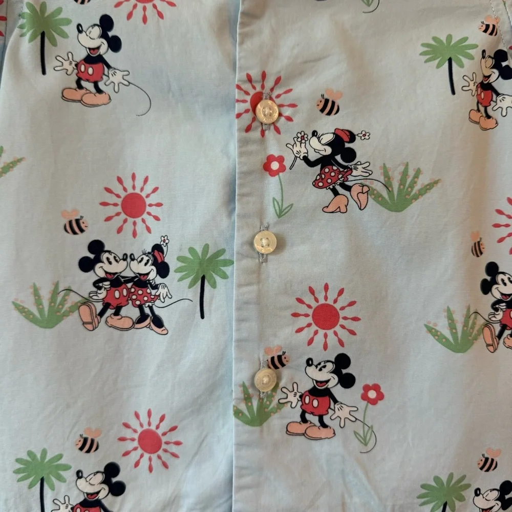 Janie and Jack x Disney Little Boy Mickey Mouse Shirt